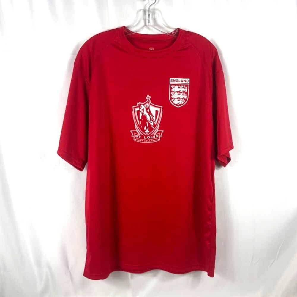 St Louis Scott Gallagher XL Soccer Jersey England Football Badger